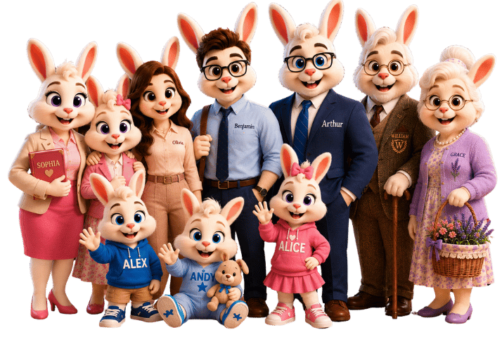 Alex and Alice family